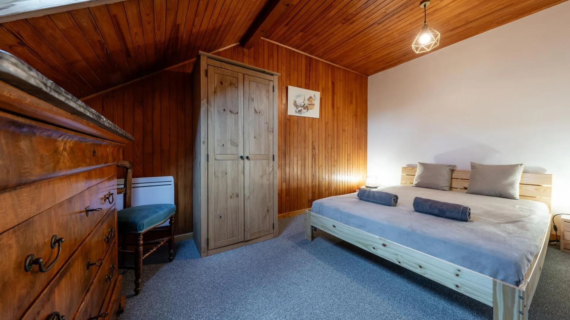 סן-שפרה Grand Appartement Dans Chalet Serre Chevalier A 8 Minutes Des Pistes
