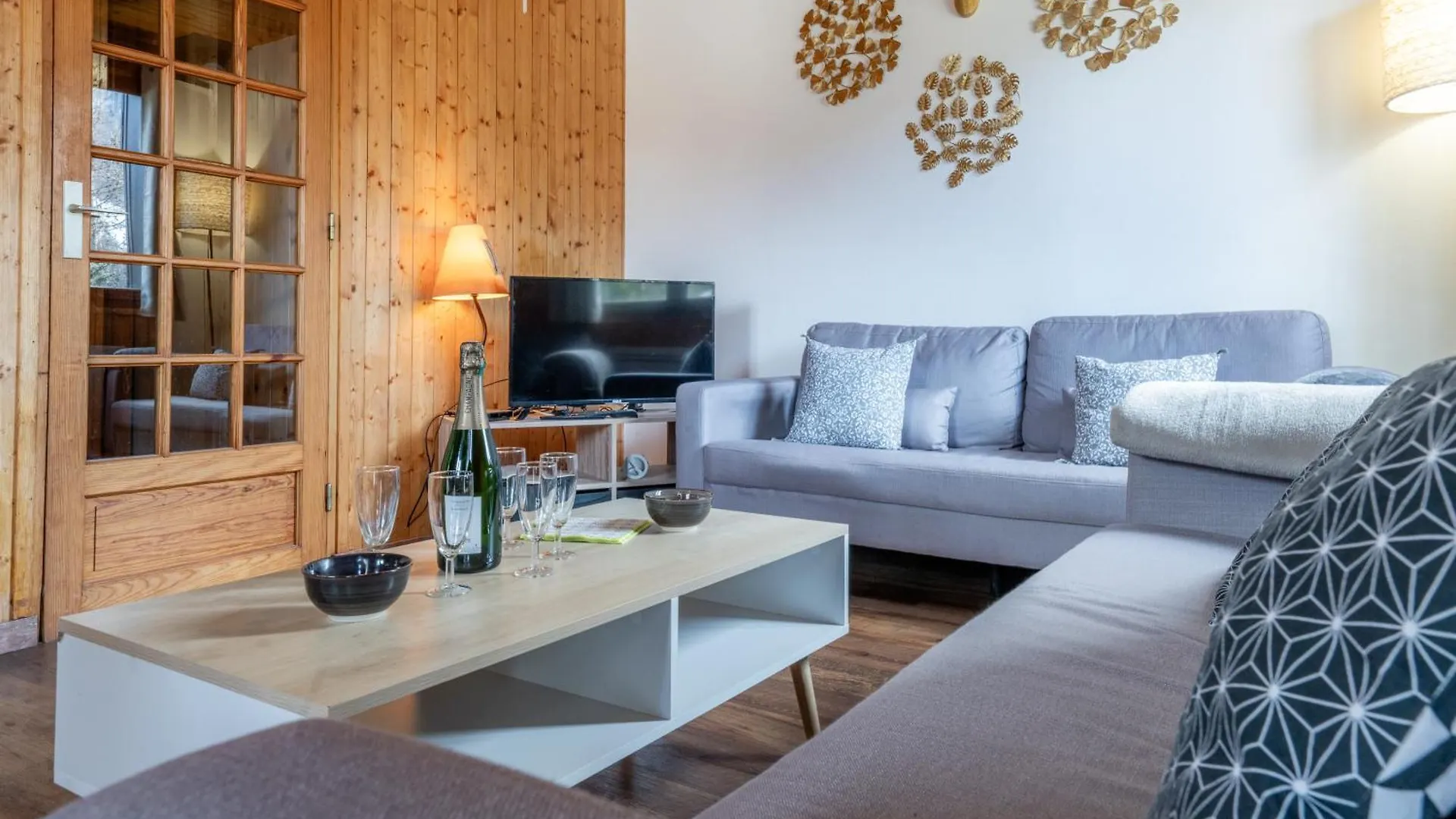 סן-שפרה Grand Appartement Dans Chalet Serre Chevalier A 8 Minutes Des Pistes