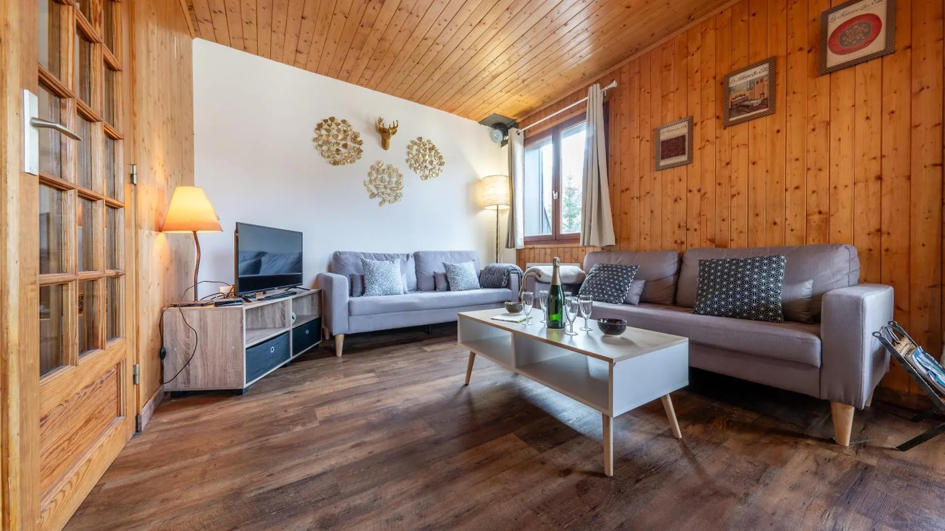 סן-שפרה Grand Appartement Dans Chalet Serre Chevalier A 8 Minutes Des Pistes